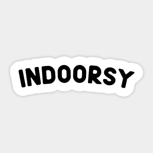 Indoorsy Sticker